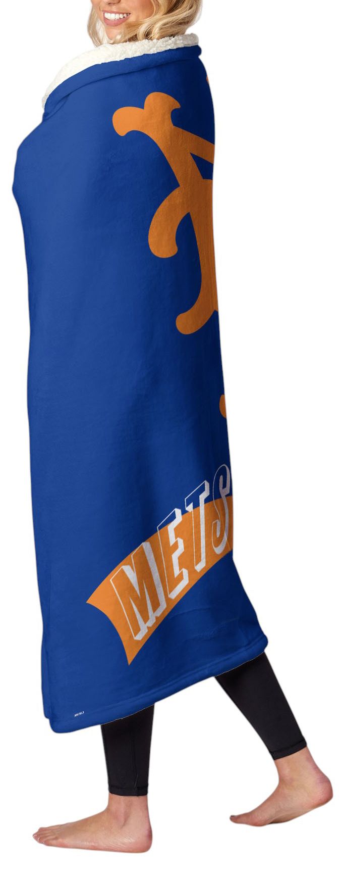 Northwest New York Mets City Connect Throwback Shrpa Throw product image