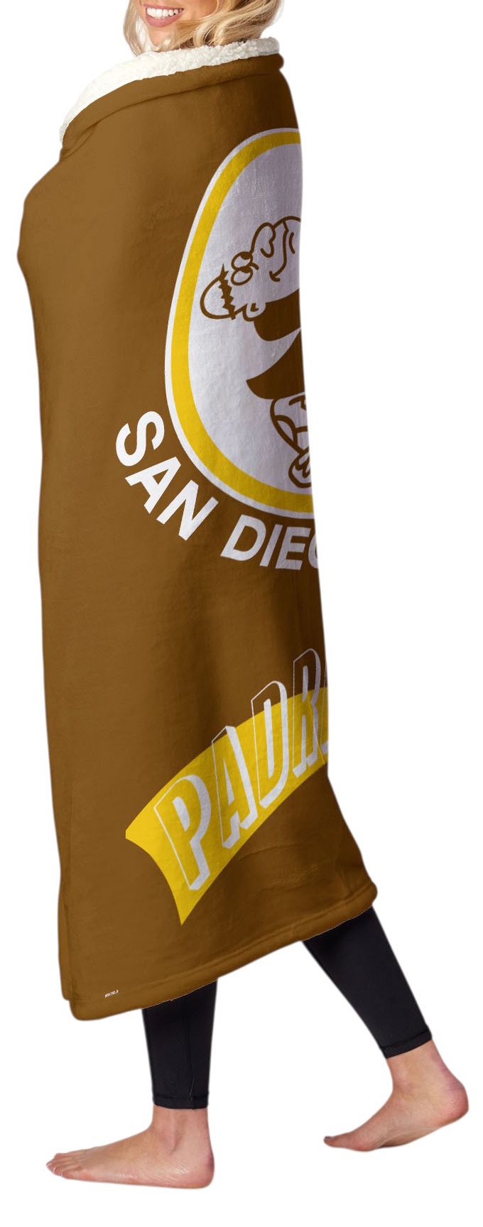 Northwest San Diego Padres City Connect Throwback Shrpa Throw product image