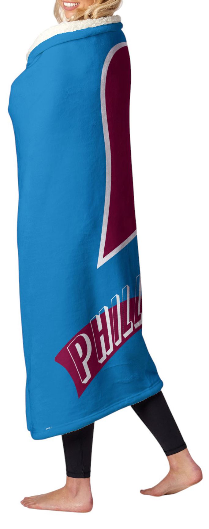 Northwest Philadelphia Phillies City Connect Throwback Shrpa Throw product image