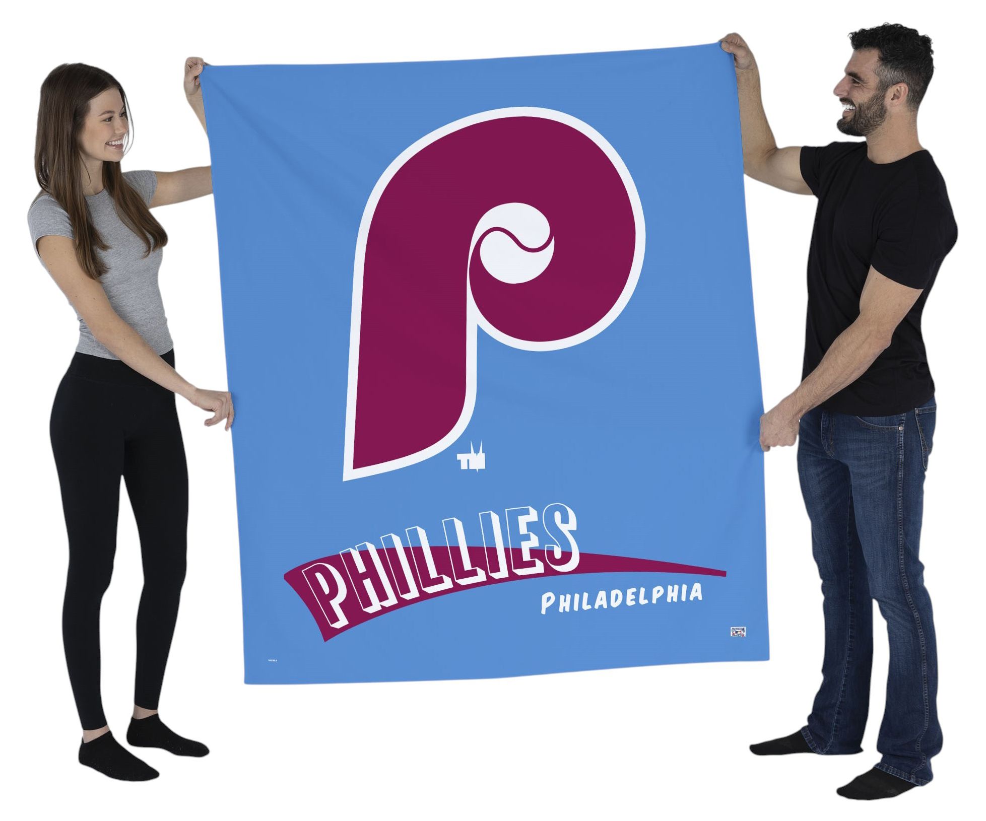 Northwest Philadelphia Phillies City Connect Throwback Wall Hang product image