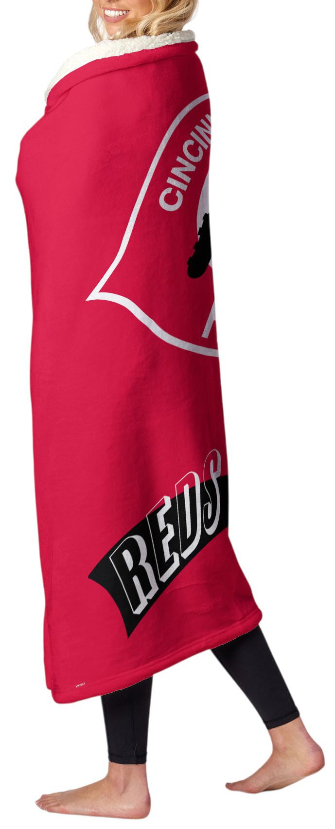 Northwest Cincinnati Reds City Connect Throwback Shrpa Throw product image