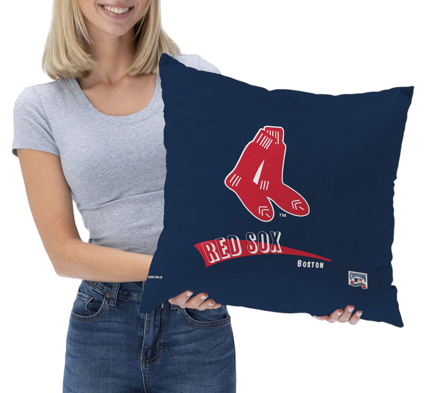 Northwest Boston Red Sox City Connect Throwback Throw Pillow product image