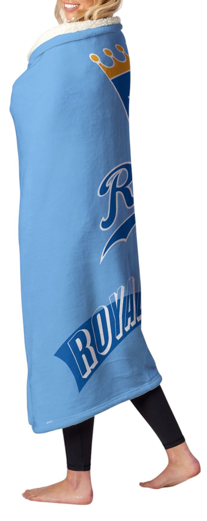Northwest Kansas City Royals City Connect Throwback Shrpa Throw product image