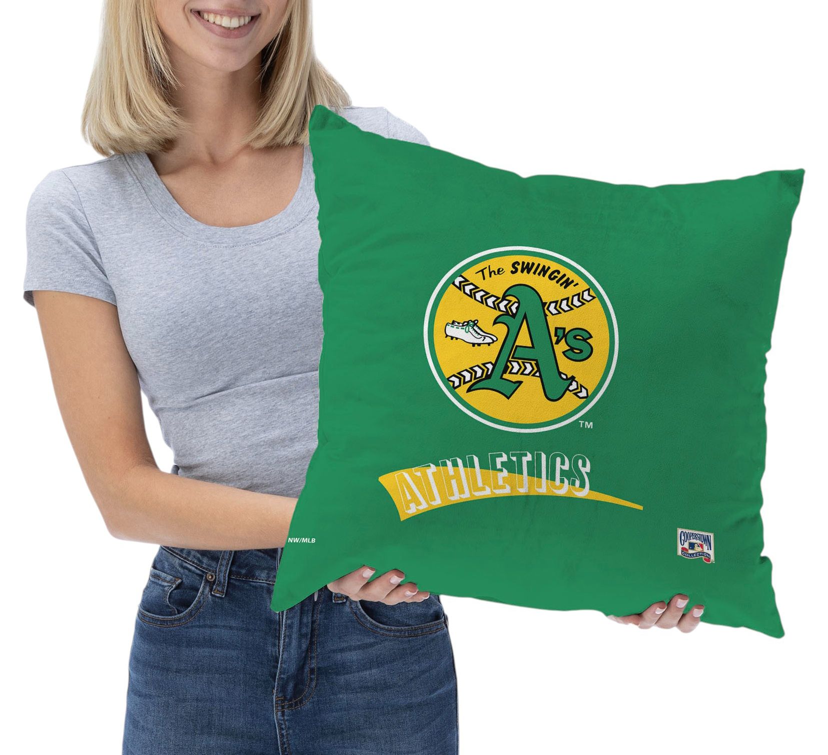 Northwest Athletics City Connect Throwback Throw Pillow product image