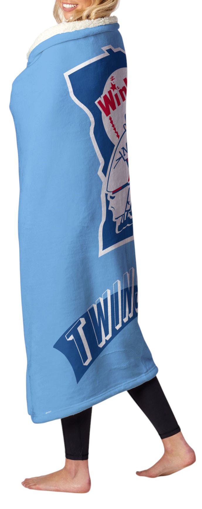 Northwest Minnesota Twins City Connect Throwback Shrpa Throw product image
