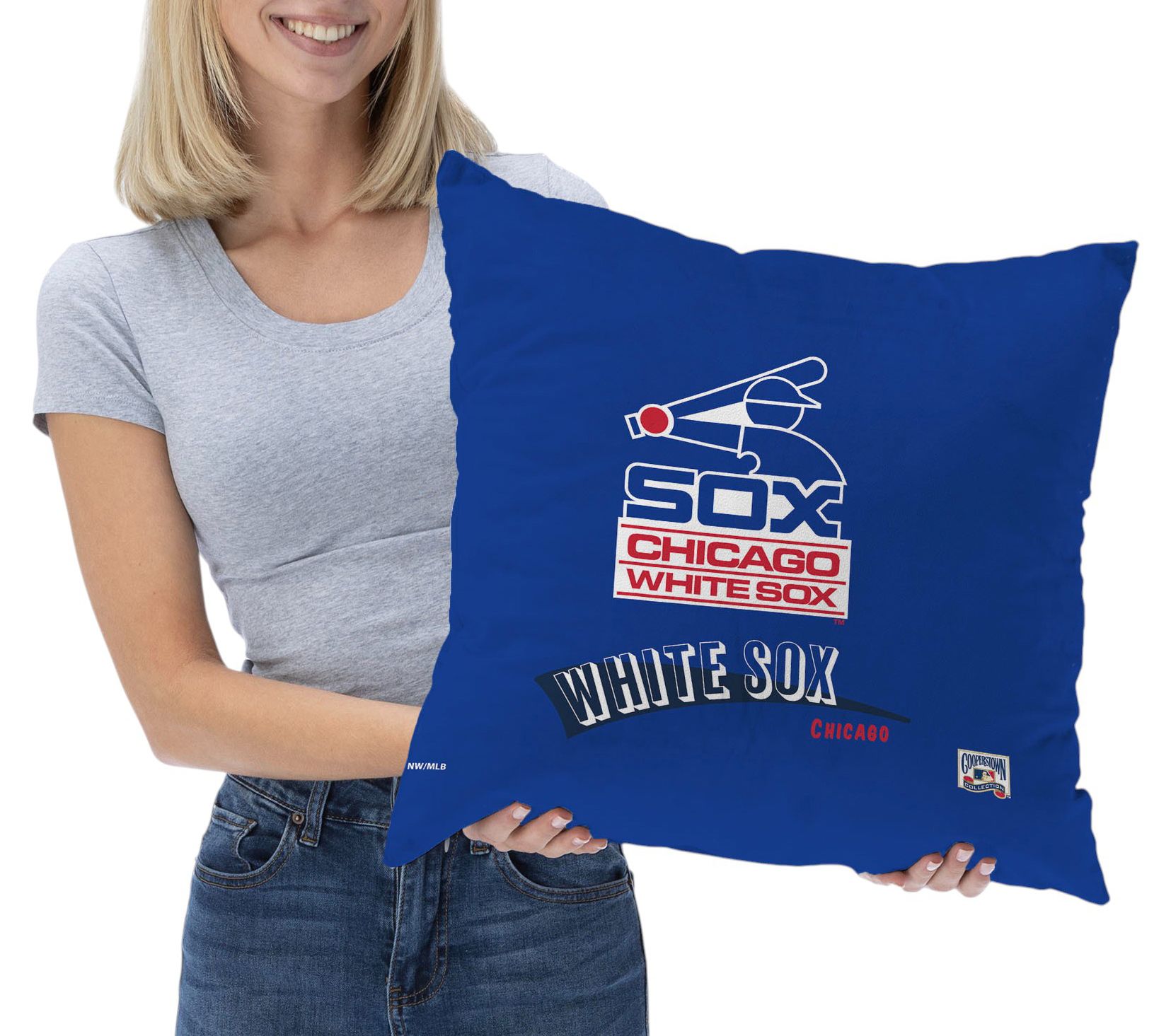 Northwest Chicago White Sox City Connect Throwback Throw Pillow product image