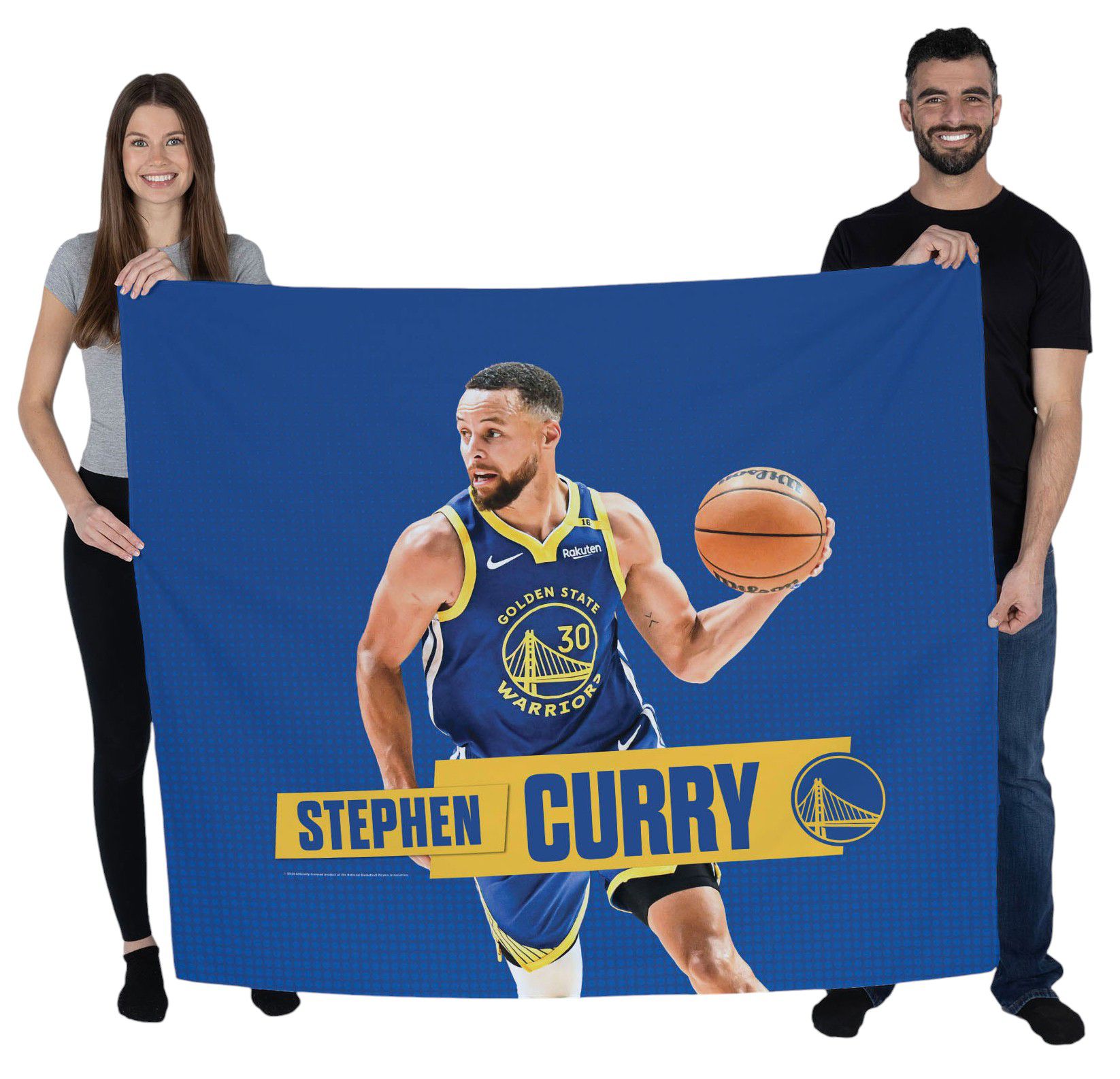 TheNorthwest Golden State Warriors Stephen Curry 34'' x 40'' Wall Hanging product image