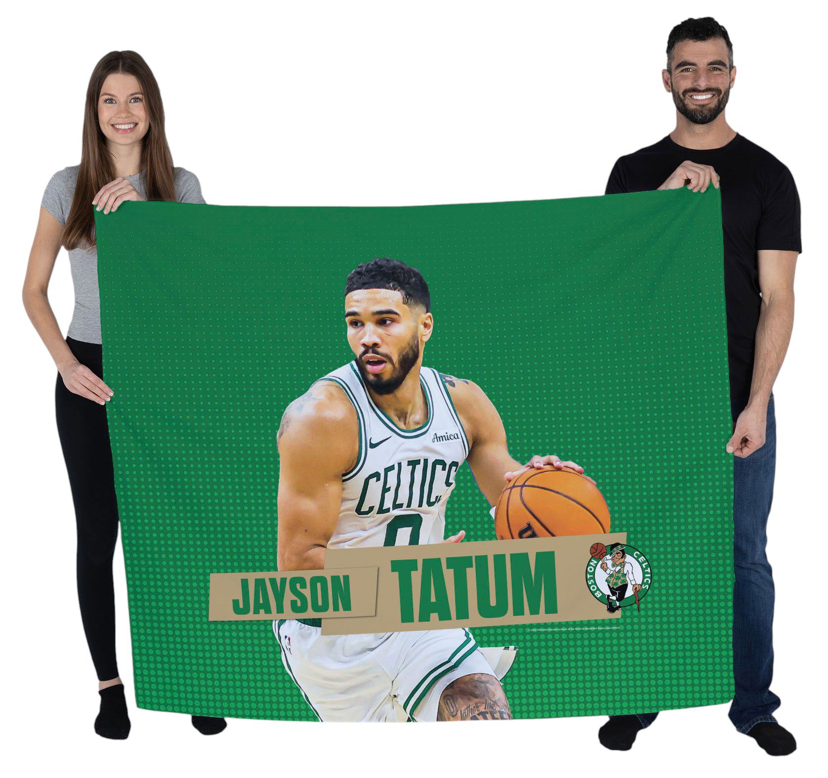 TheNorthwest Boston Celtics Jayson Tatum 34'' x 40'' Wall Hanging product image