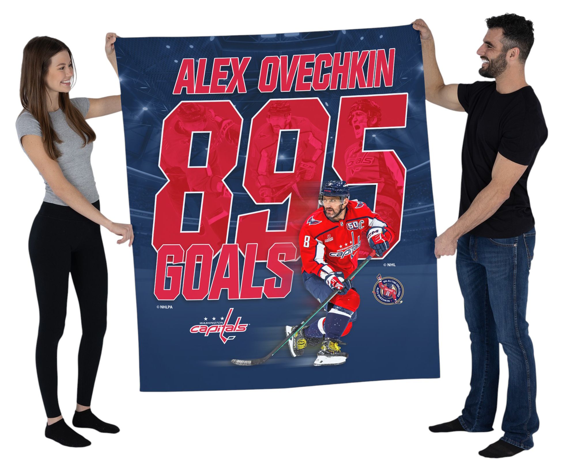 Northwest Washington Capitals Alexander Ovechkin #8 '895 Goals' Wall Hang product image