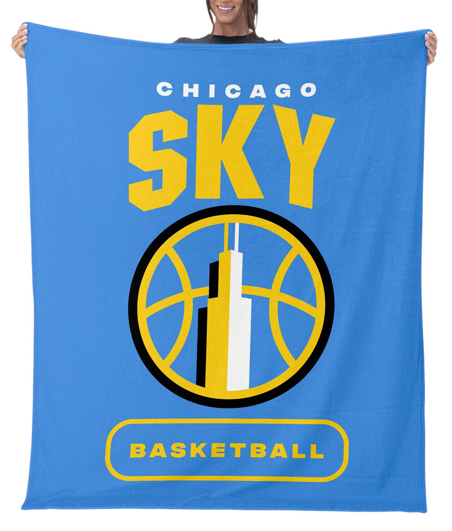Northwest Chicago Sky Multi High Block Throw Blanket product image