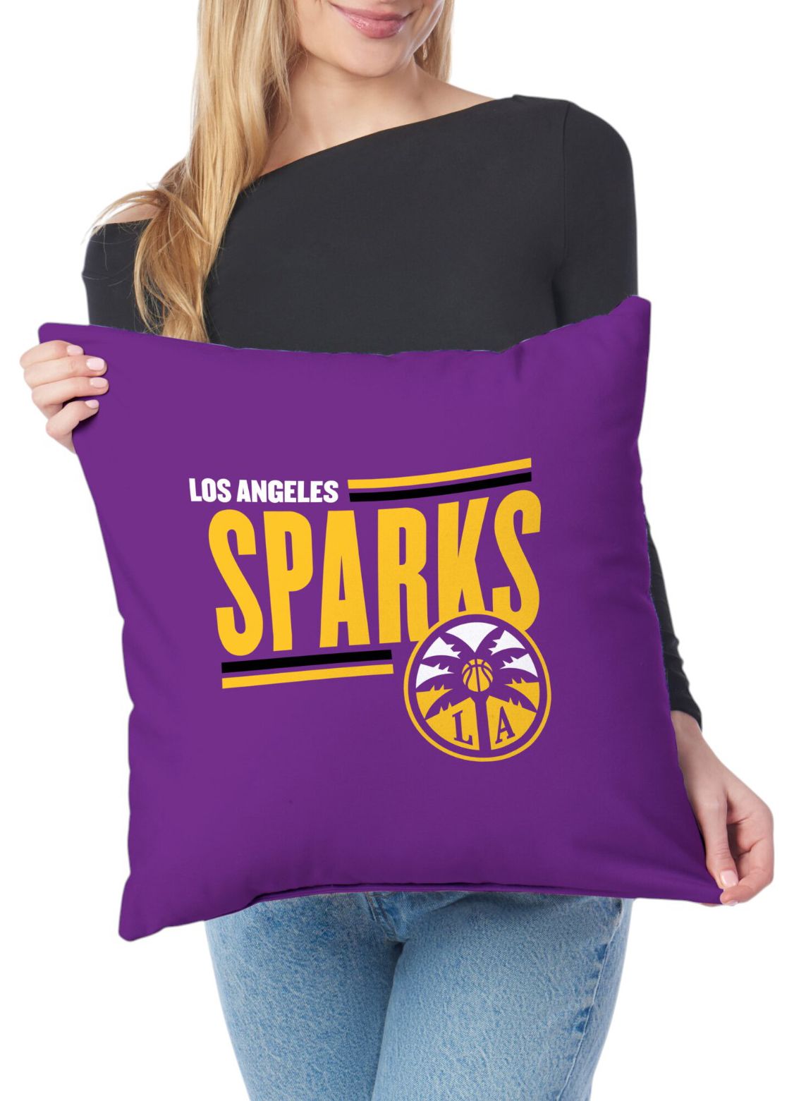 Northwest Los Angeles Sparks Multi Double Down Pillow product image
