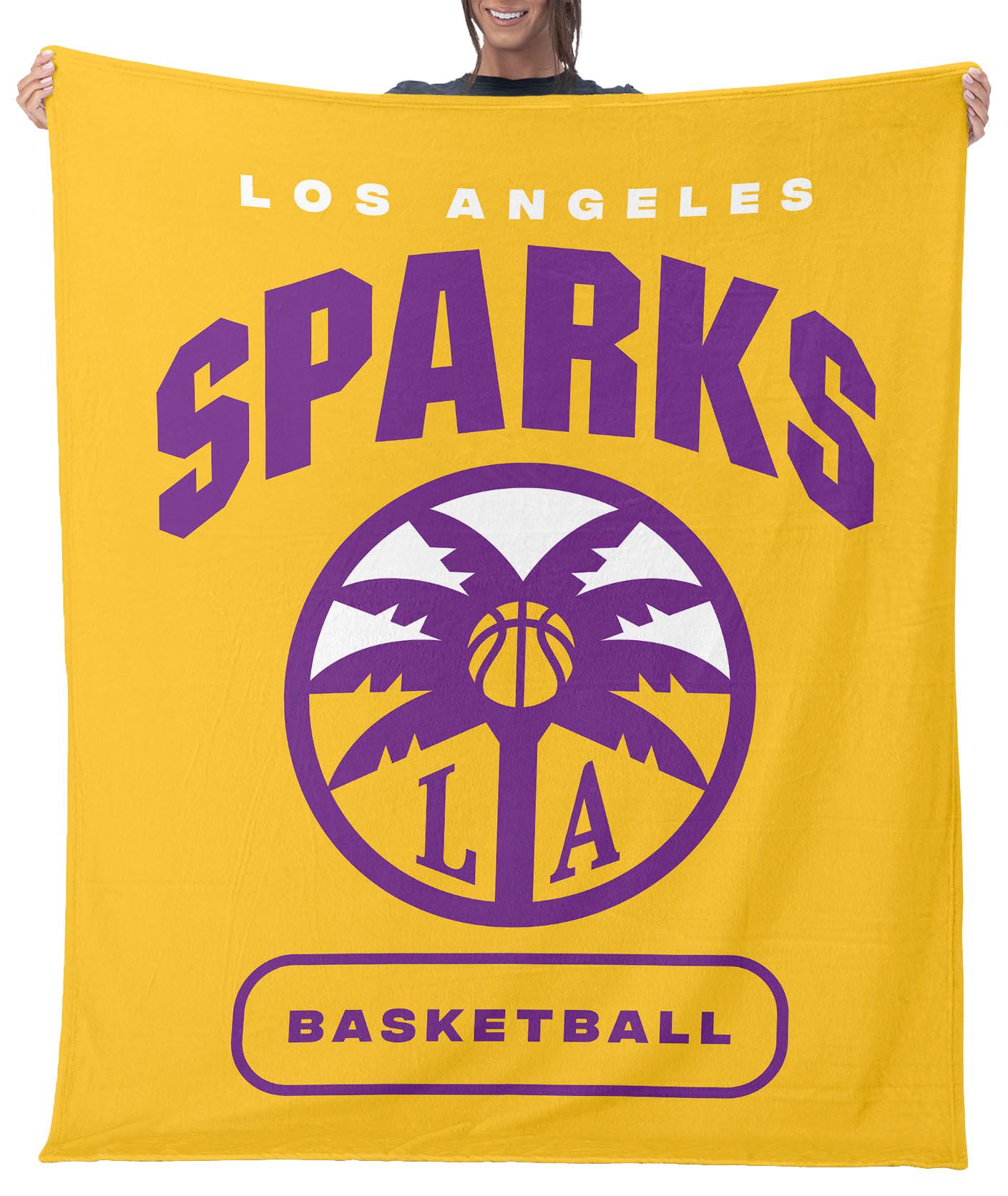 Northwest Los Angeles Sparks Multi High Block Throw Blanket product image