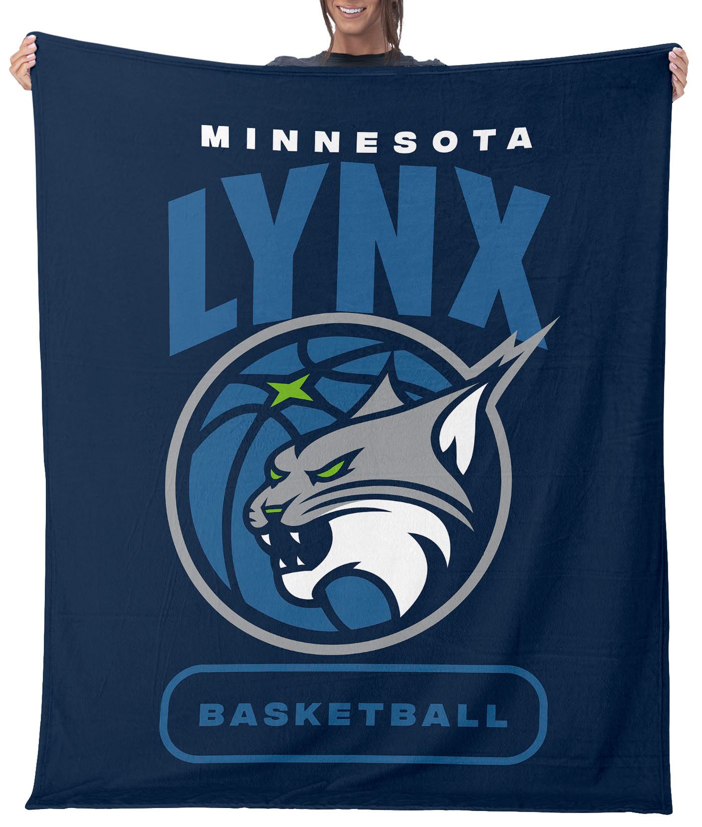 Northwest Minnesota Lynx Multi High Block Throw Blanket product image