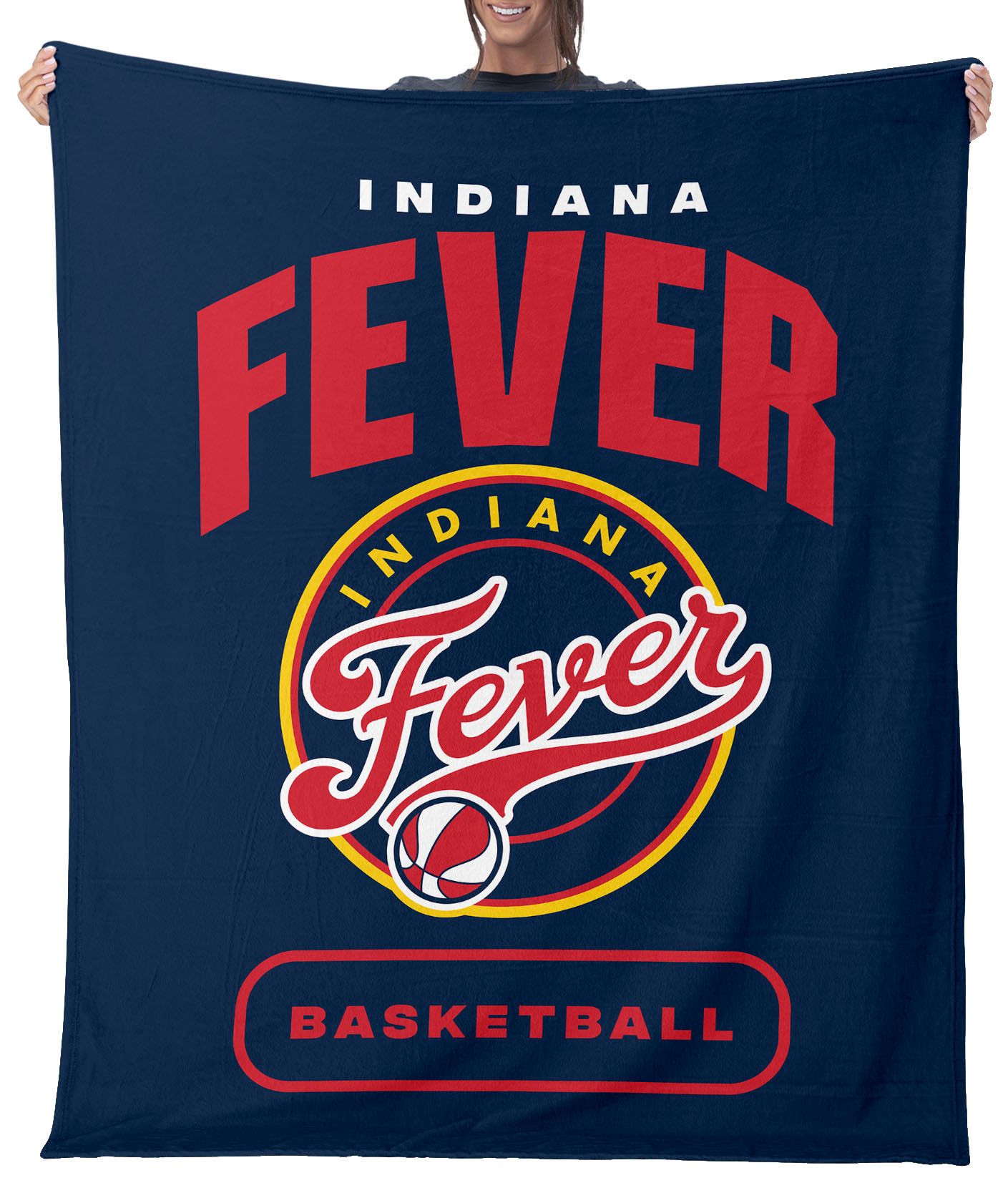 Northwest Indiana Fever Multi High Block Throw Blanket product image