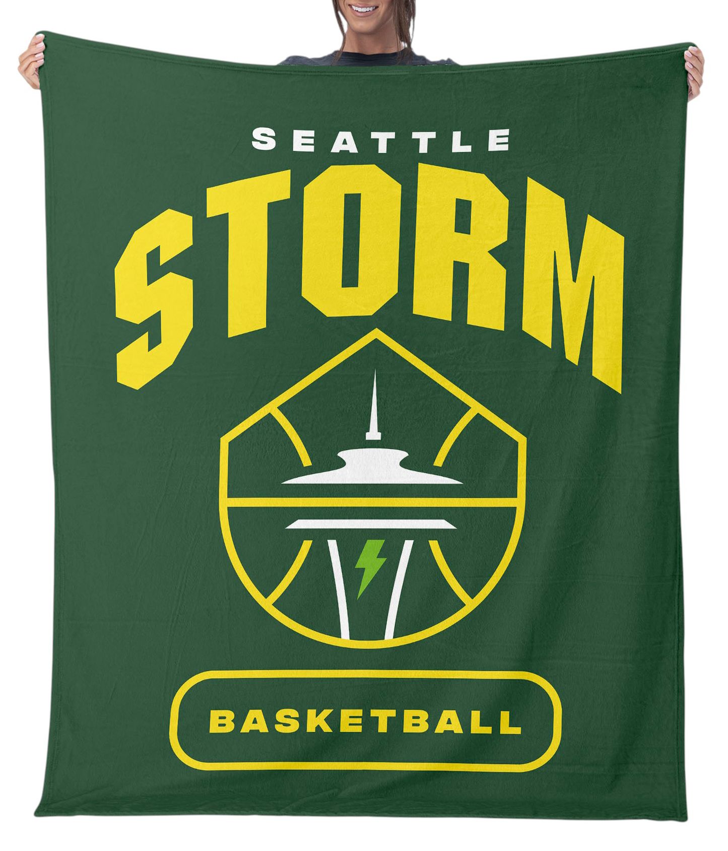 Northwest Seattle Storm Multi High Block Throw Blanket product image