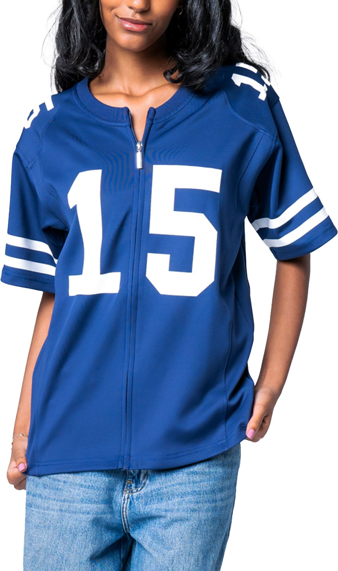 Established & Co Women's Penn State Nittany Lions Drew Allar #15 Navy Jersey product image