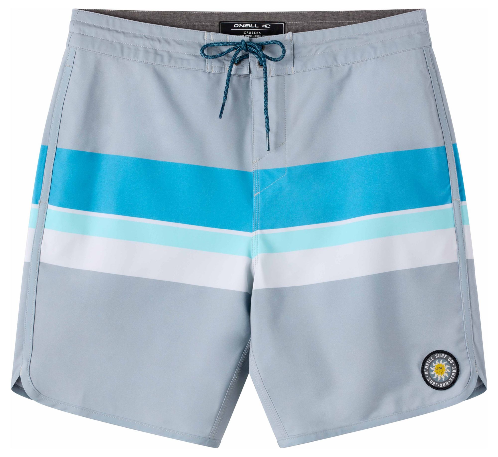 O'Neill Boys' Cruzer Stripe Scallop 16" Board Shorts product image