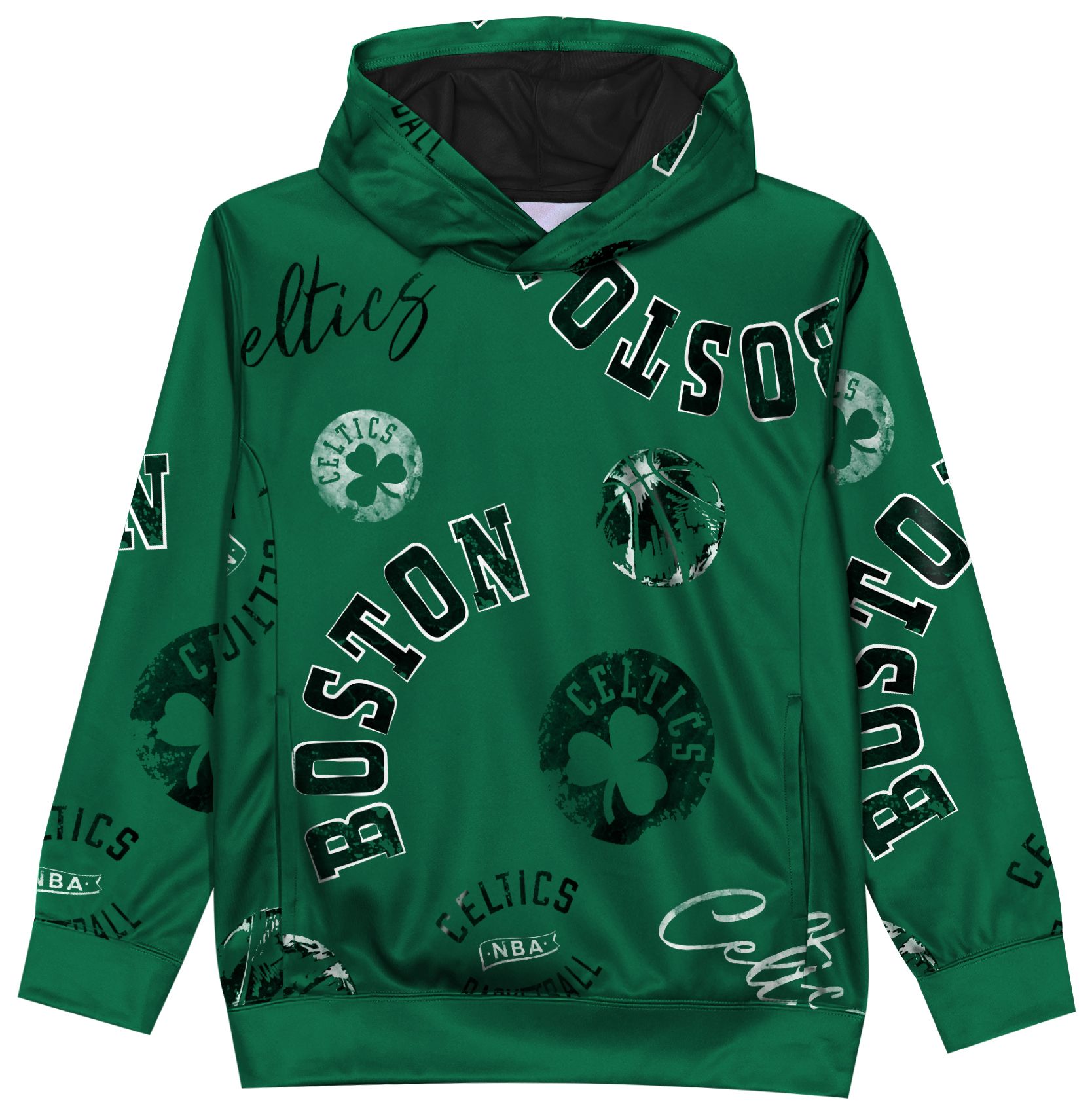 NBA Boys' Boston Celtics Green Moving Violation Hoodie product image
