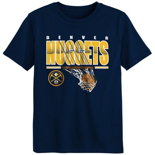 Outerstuff Kids' Denver Nuggets Nikola Jokic Navy Baller Short