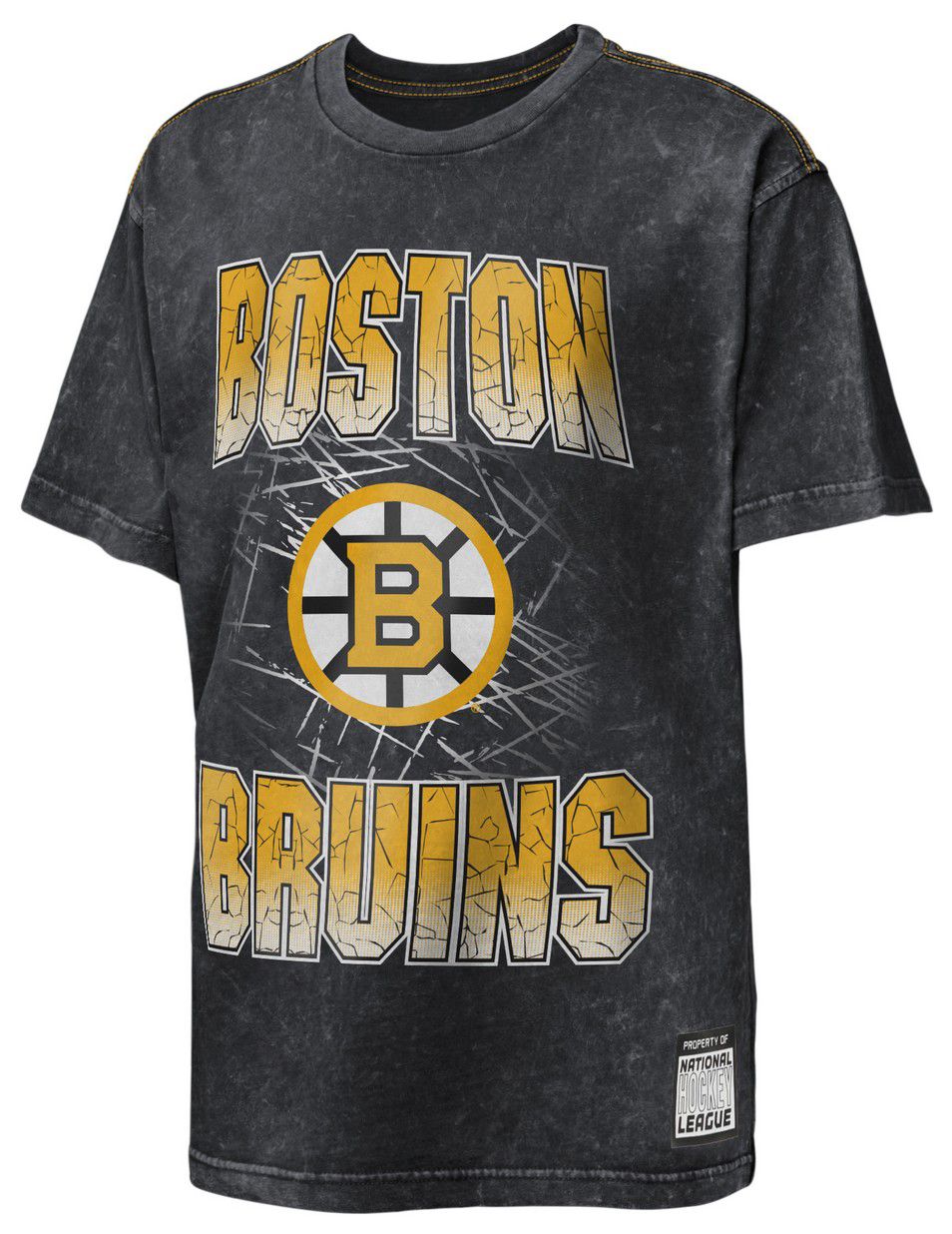 NHL Boys' Boston Bruins Black 'Time To Shine' T-Shirt product image