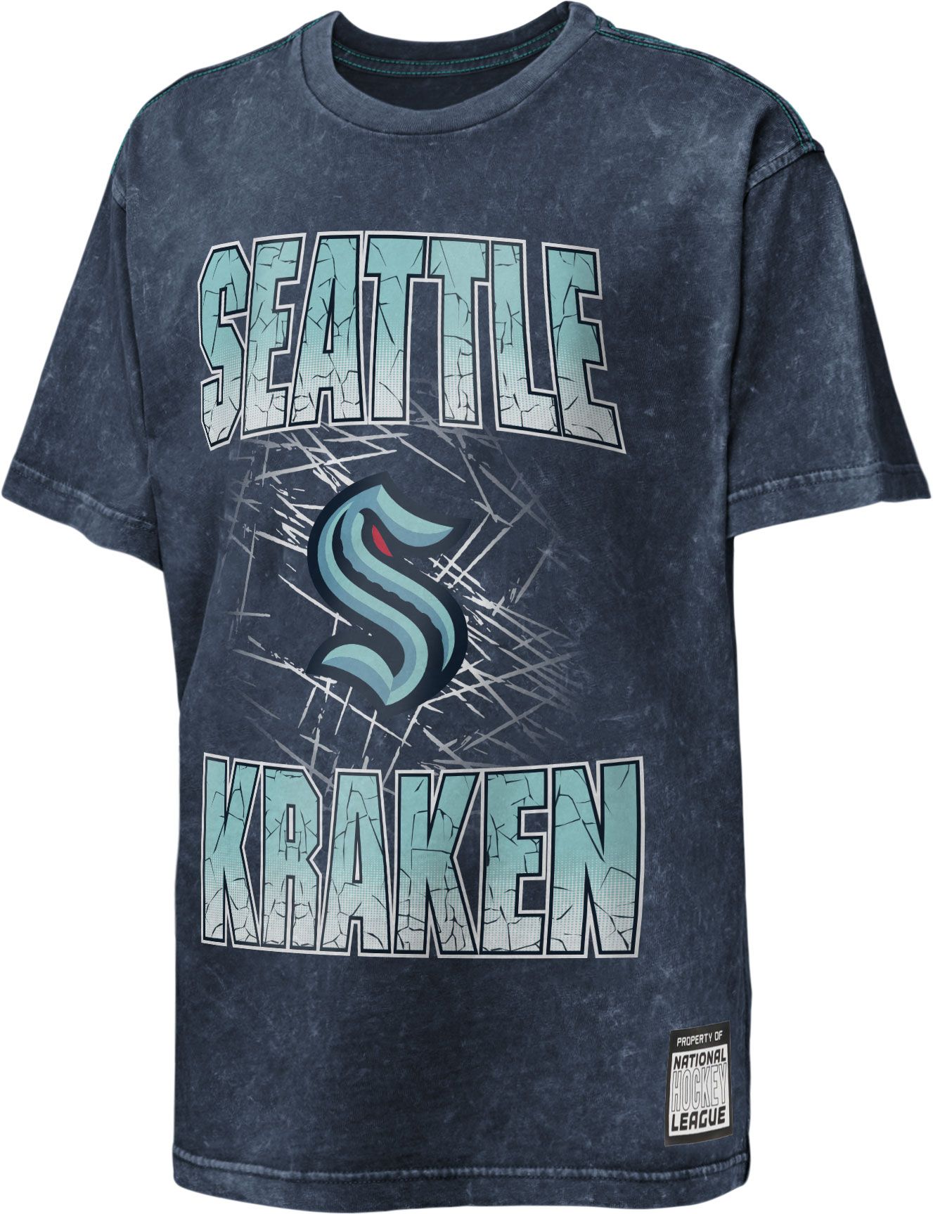 NHL Boys' Seattle Kraken Navy 'Time To Shine' T-Shirt product image