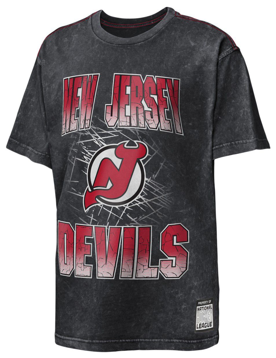 NHL Boys' New Jersey Devils Black 'Time To Shine' T-Shirt product image