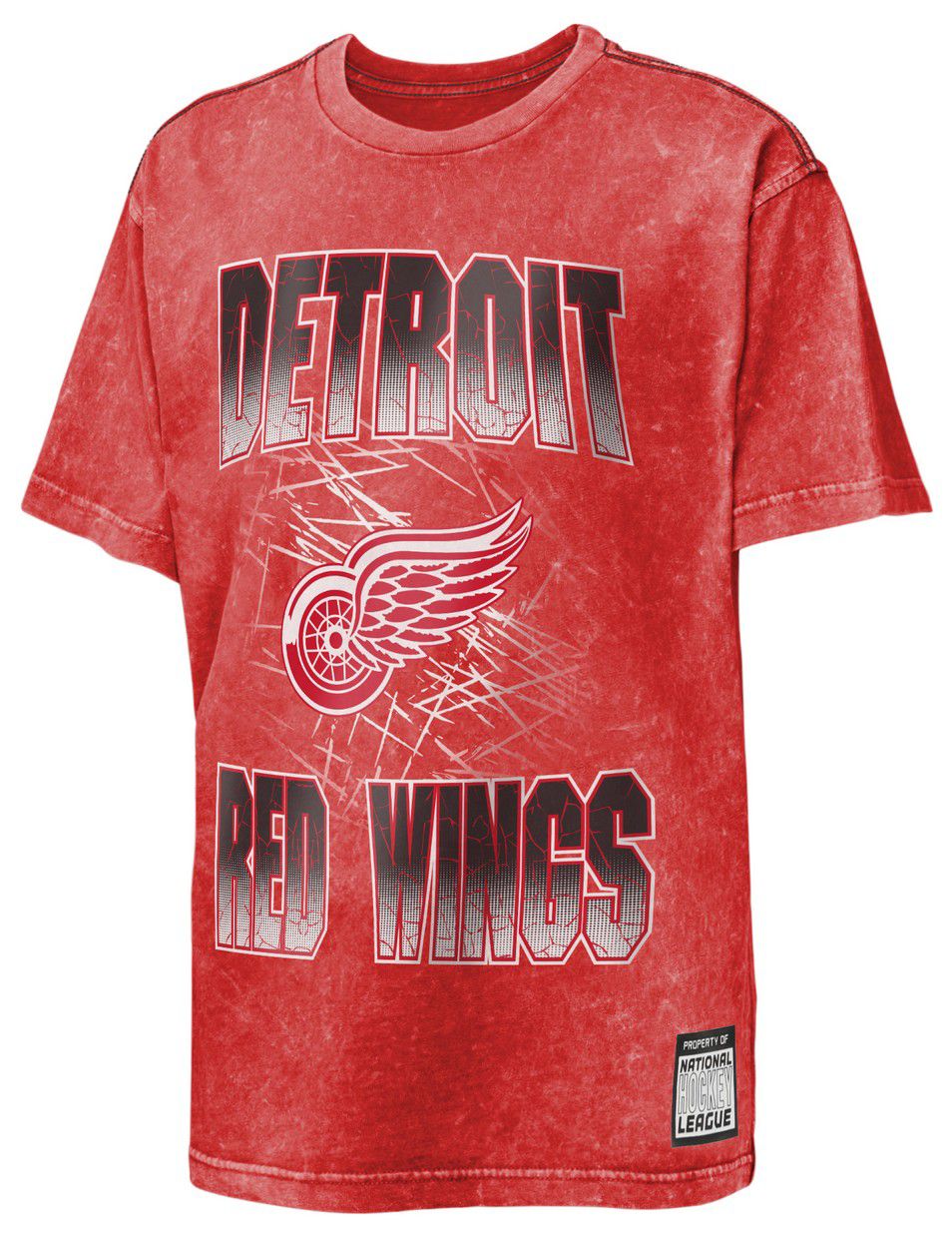 NHL Boys' Detroit Red Wings Red 'Time To Shine' T-Shirt product image