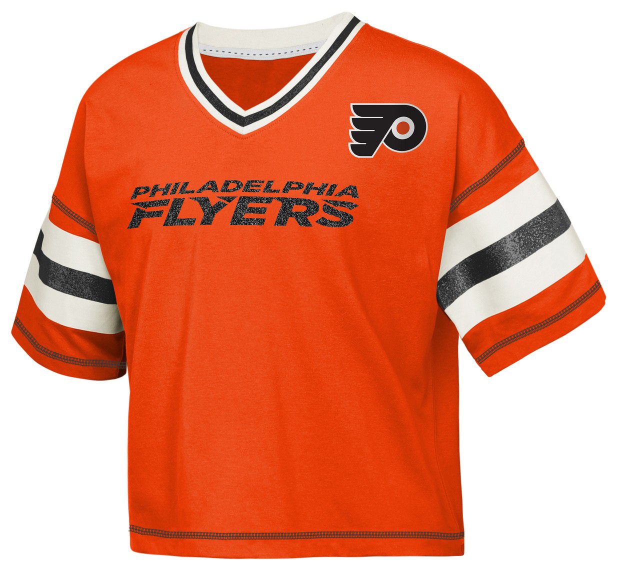 NHL Girls' Philadelphia Flyers Orange 'Goal Getter' T-Shirt product image