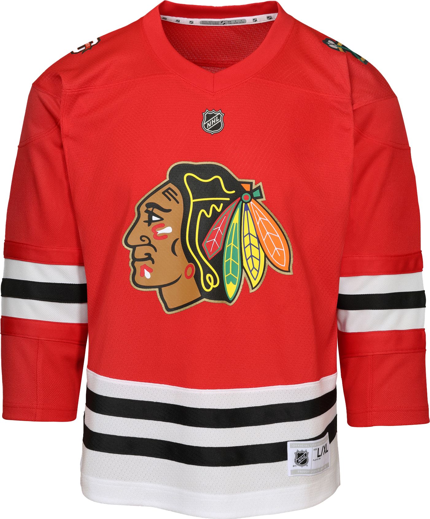 NHL Infant Chicago Blackhawks Centennial Red Blank Replica Jersey product image