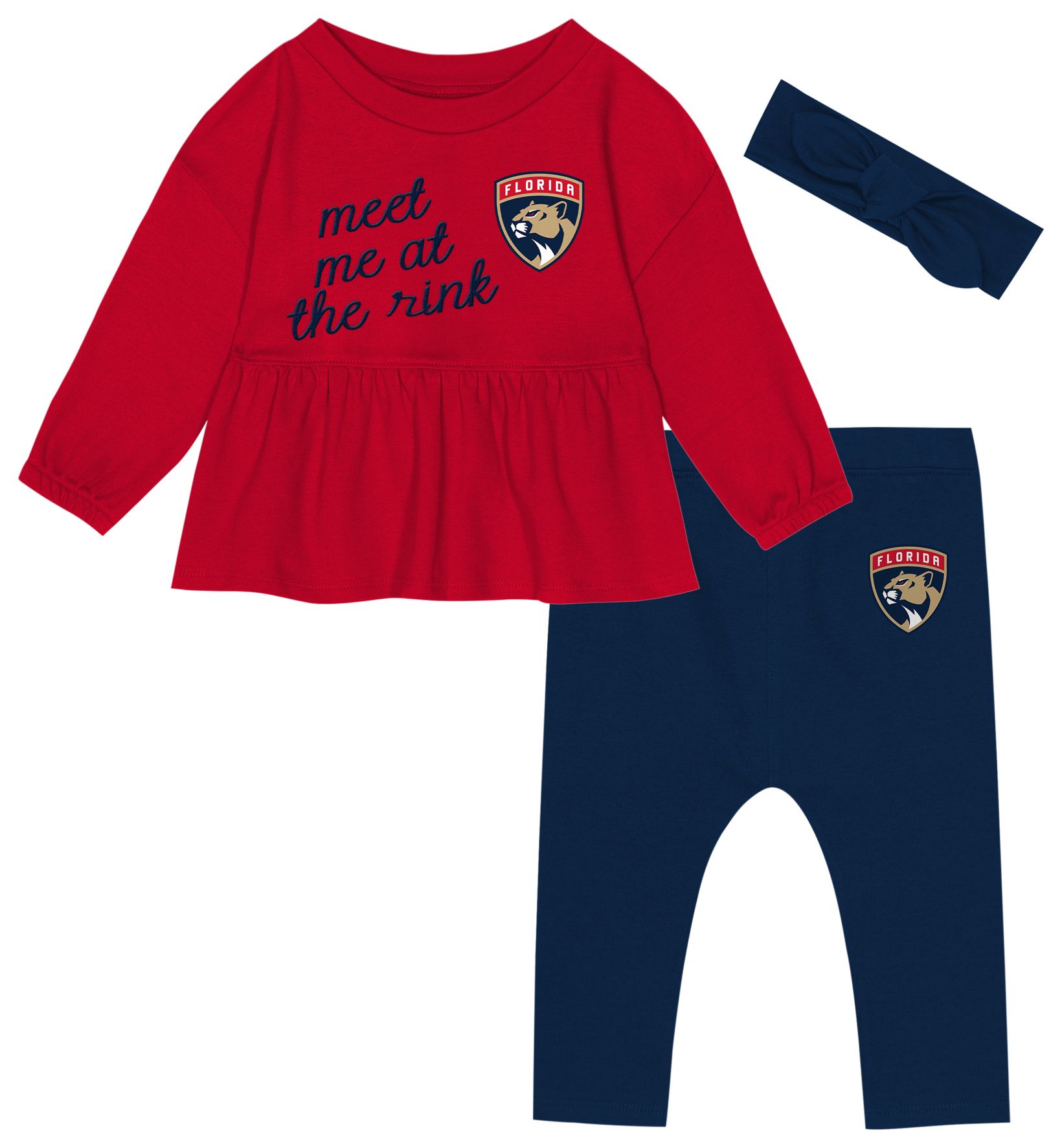 NHL Infant Florida Panthers Red Rink Queen Set product image