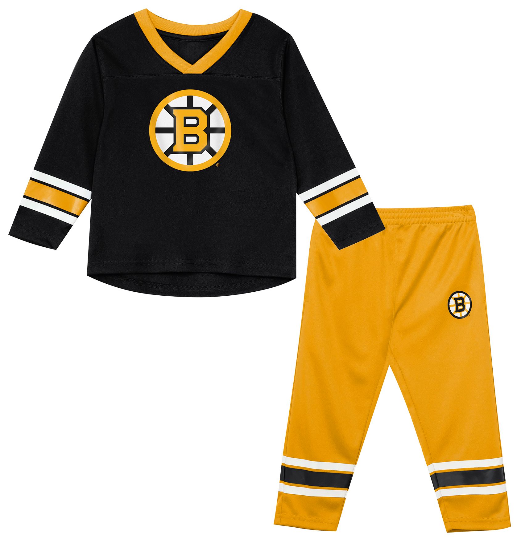 NHL Toddler Boston Bruins Black Denting Net Apparel Set product image