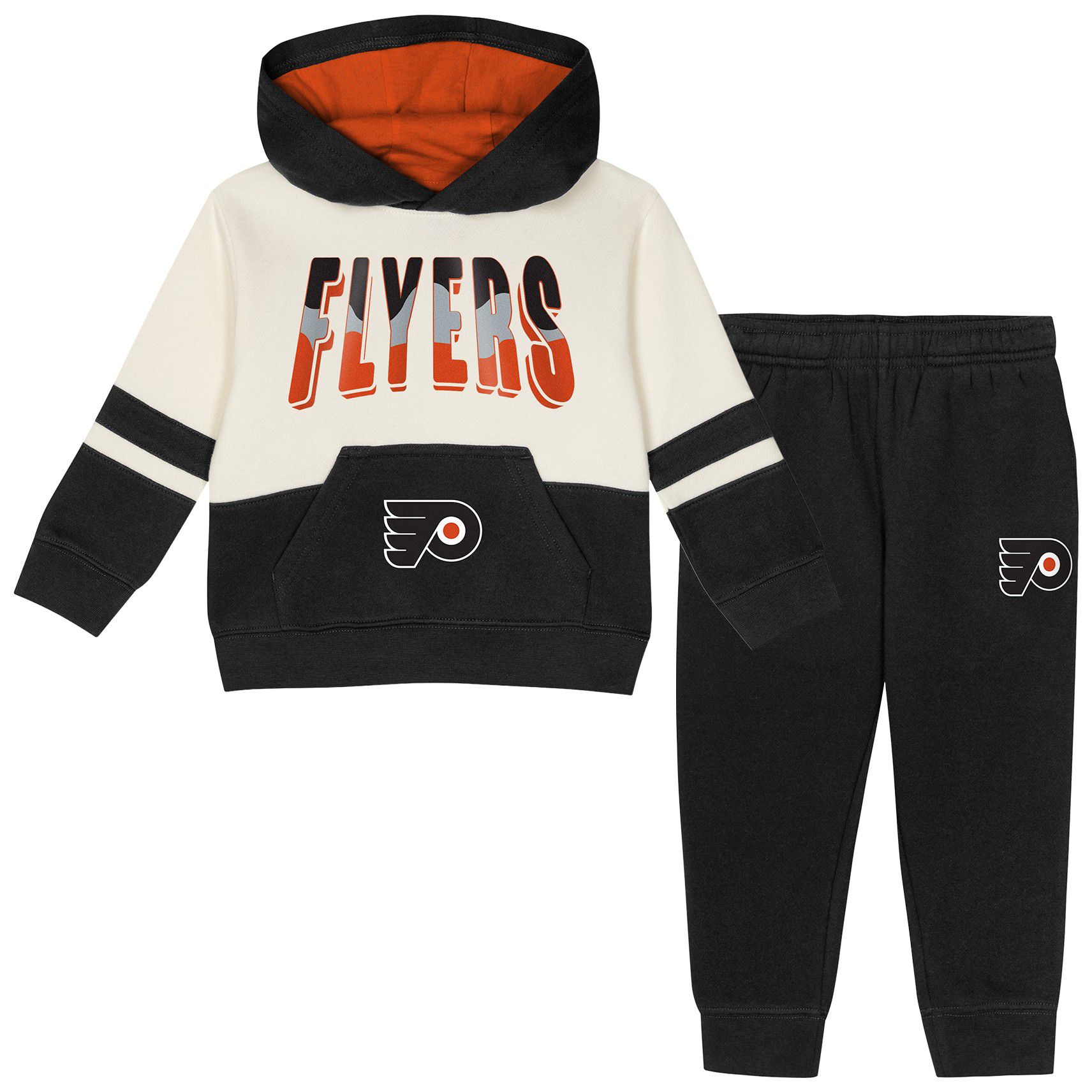 NHL Toddler Philadelphia Flyers Black Chants and Cheers Fleece Apparel Set product image