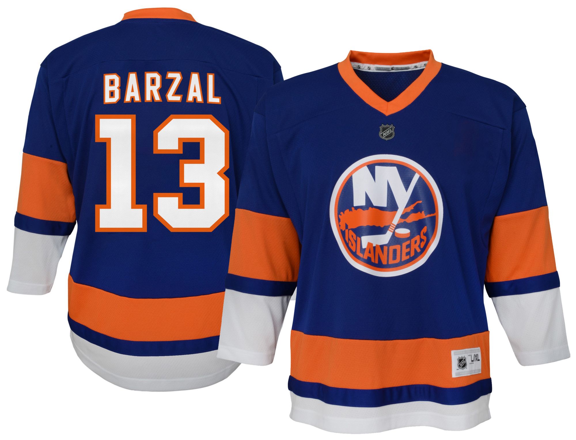 NHL Toddler New York Islanders Mathew Barzal #13 Blue Home Replica Jersey product image