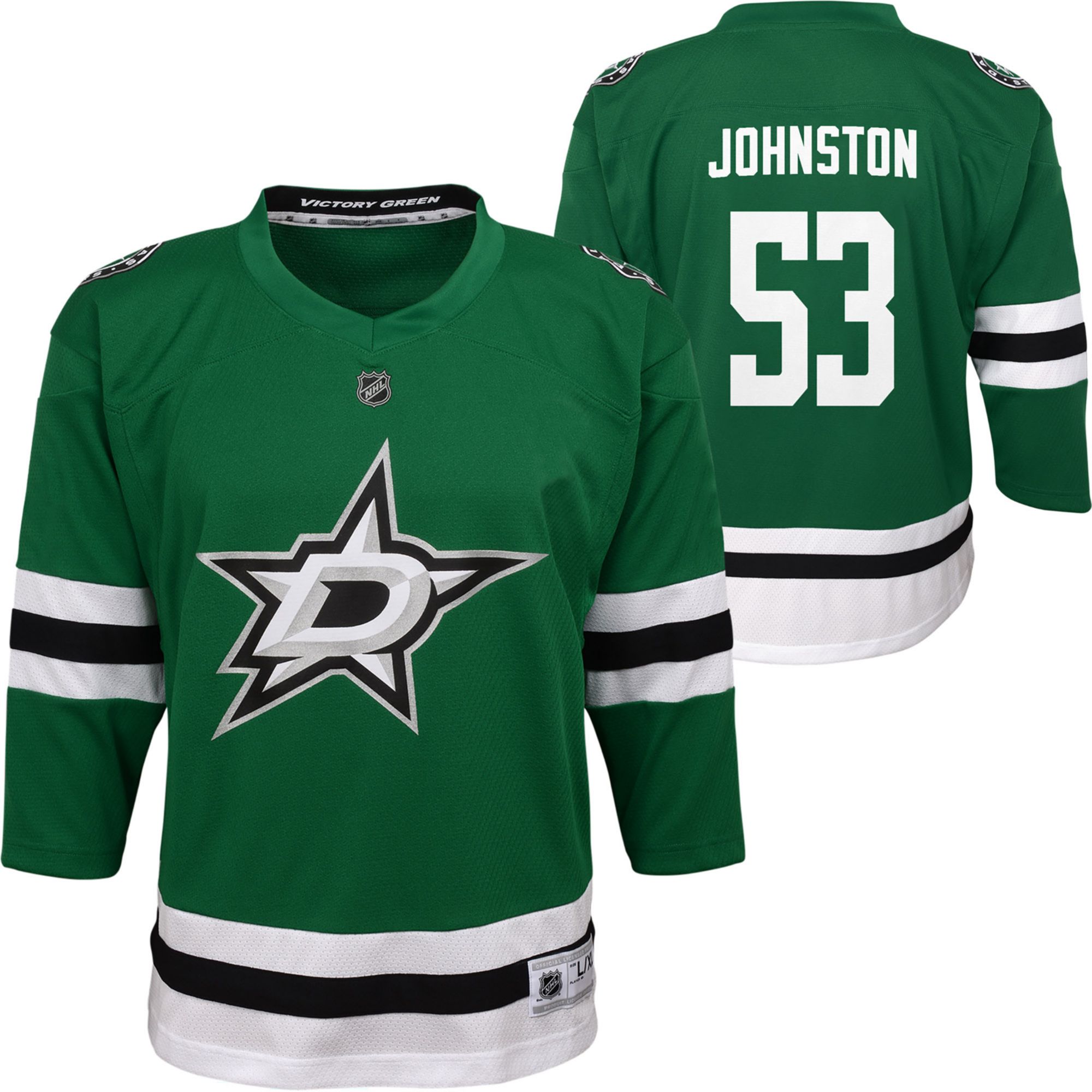 Outerstuff Toddler Dallas Stars Wyatt Johnston #53 Green Replica Home Jersey product image