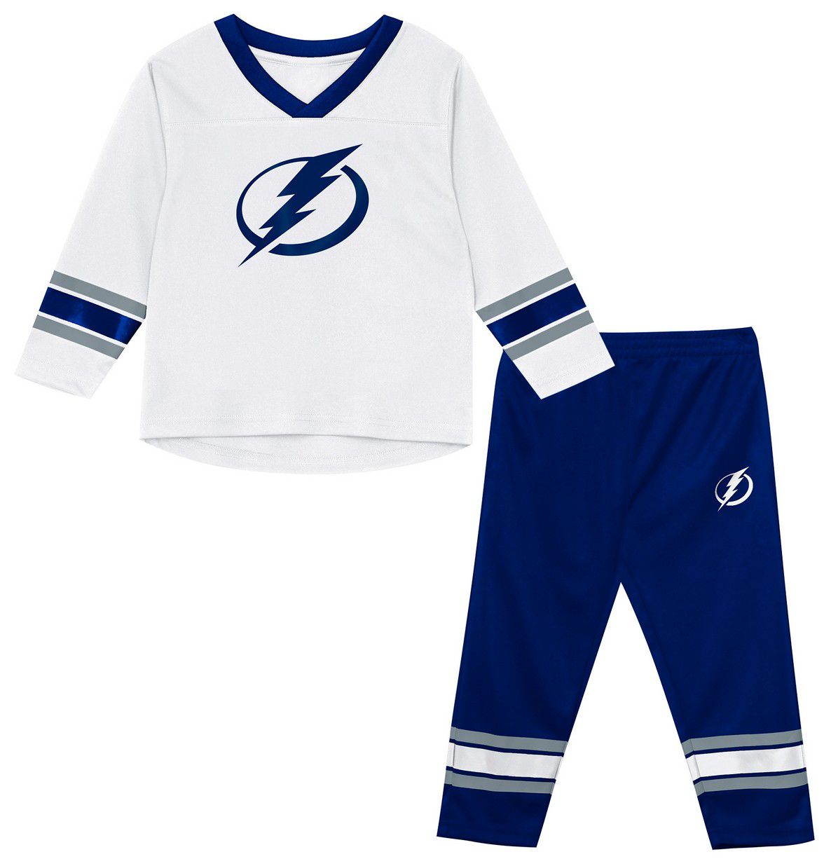 NHL Toddler Tampa Bay Lightning White Denting Net Apparel Set product image