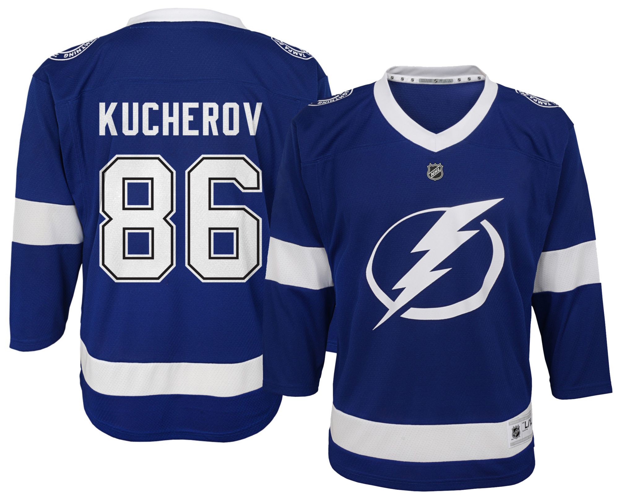 NHL Toddler Tampa Bay Lightning Nikita Kucherov #86 Blue Home Replica Jersey product image