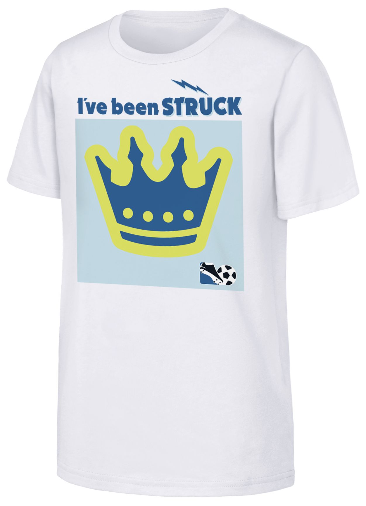 MLS Youth Charlotte FC 2025 White Third Jersey Hook T-Shirt product image