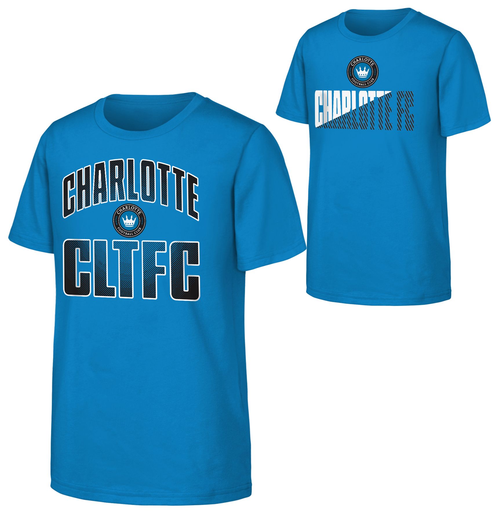 MLS Youth Charlotte FC Blue 2-Pack Never Quit T-Shirt product image
