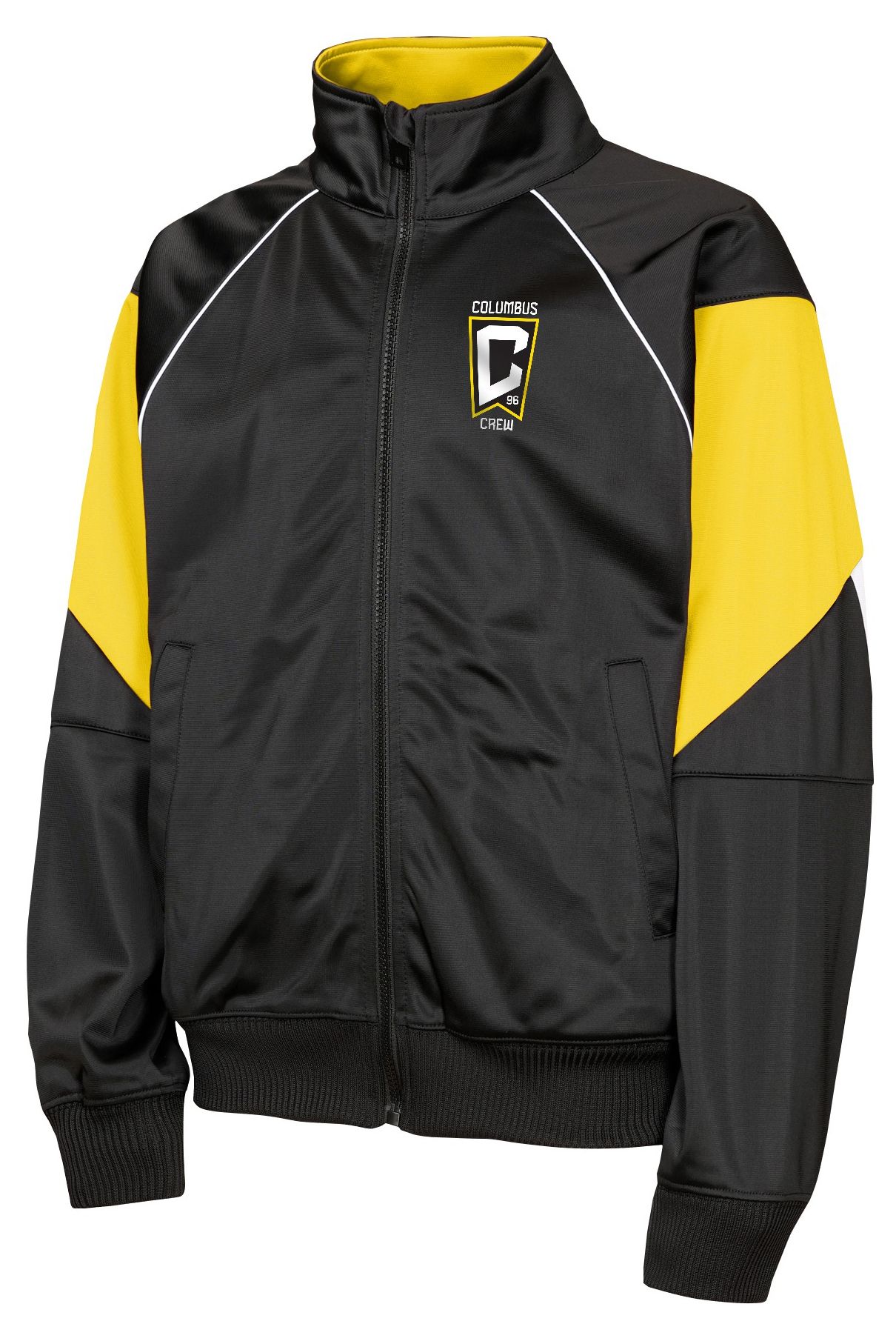 MLS Youth Columbus Crew Black 2026 Exceptional Home Track Jacket product image