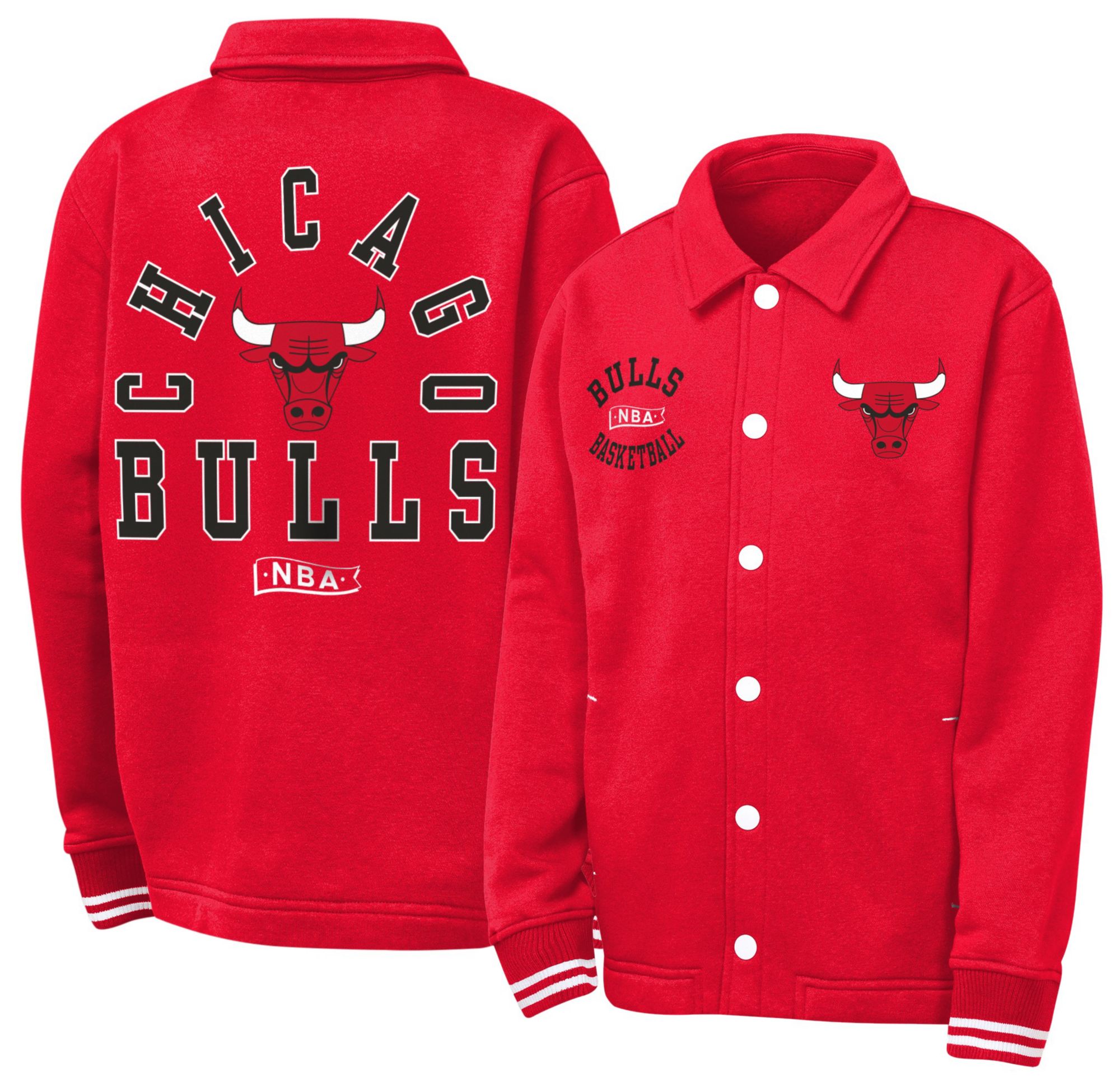 NBA Youth Chicago Bulls Red Coach Jacket product image