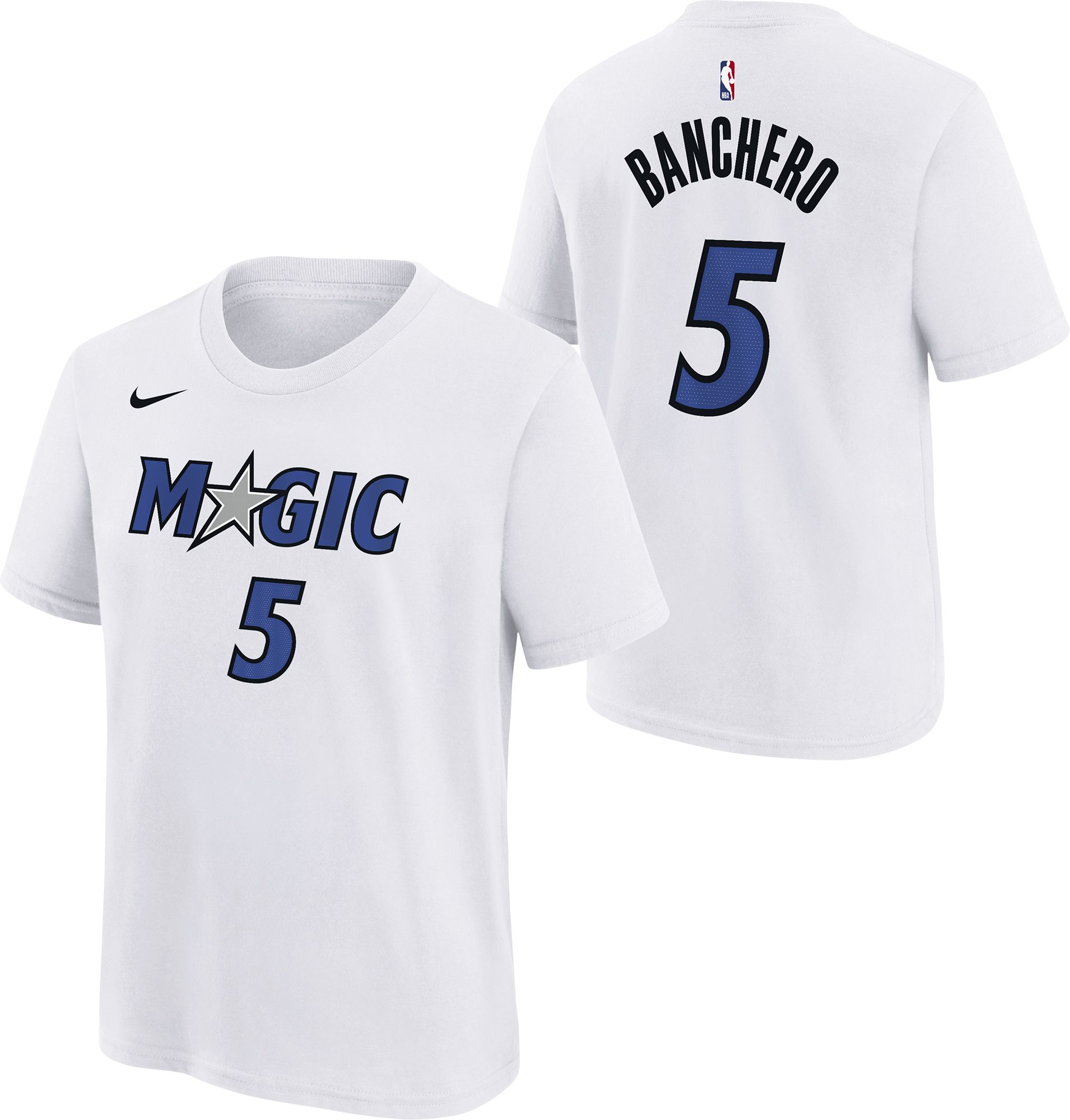 Outerstuff Youth Orlando Magic Paolo Banchero #5 White Short Sleeve T-Shirt product image