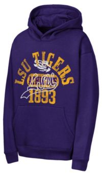 NCAA Youth LSU Tigers Purple Sweep Hoodie | Dick's Sporting Goods
