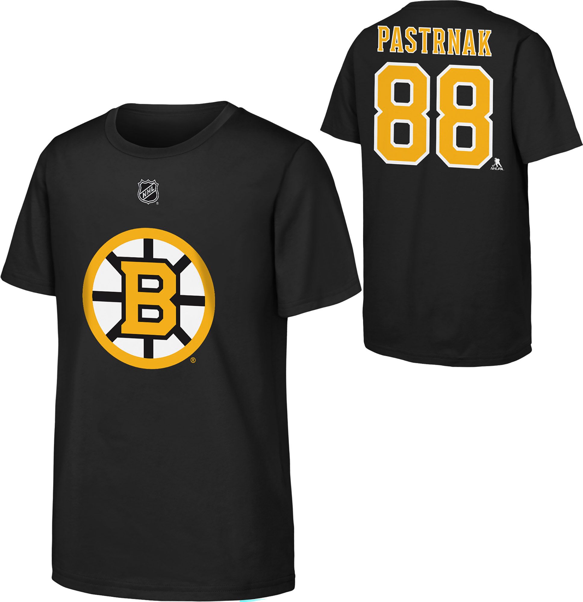 Outerstuff Youth Boston Bruins David Pastrnak #88 Black T-Shirt product image