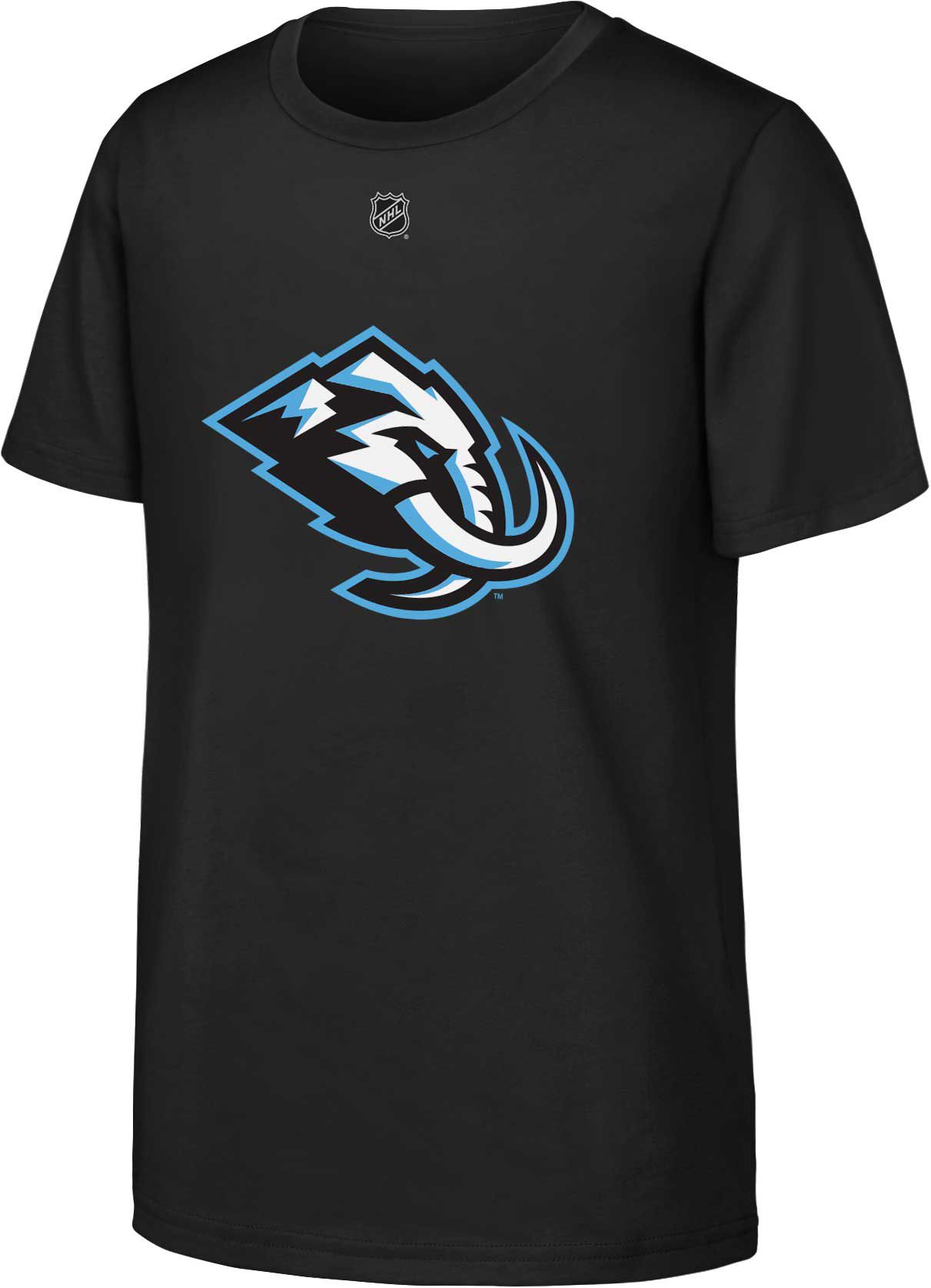 NHL Youth Utah Mammoth Primary Logo Black T-Shirt product image