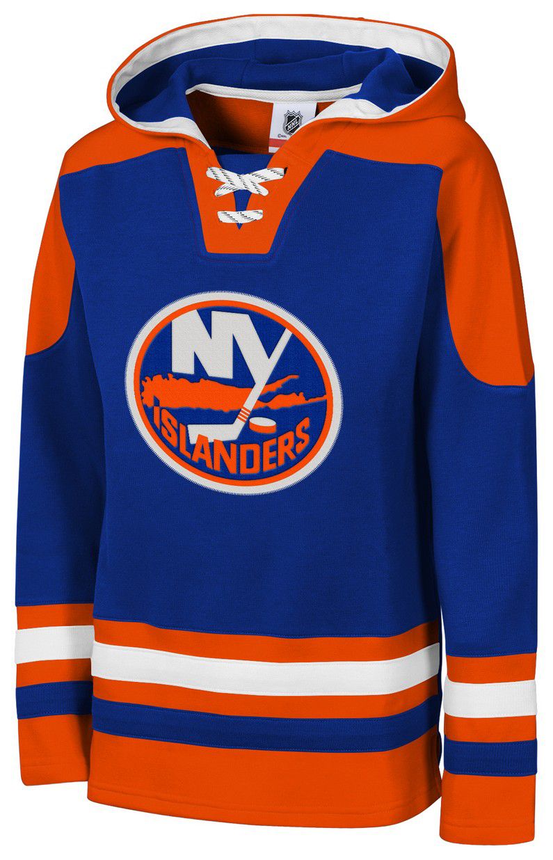 NHL Youth New York Islanders Blue Must-Have Ageless Home Pullover Hoodie product image