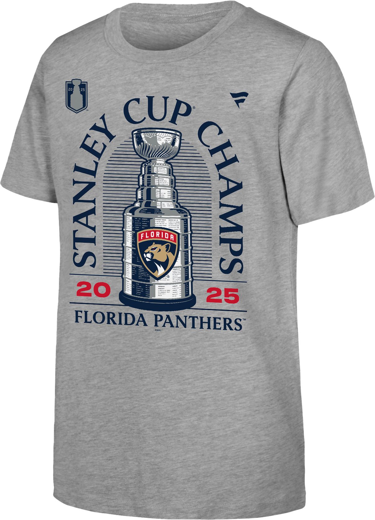 NHL Youth Florida Panthers 2025 Stanley Cup Champions Locker Room T-Shirt product image