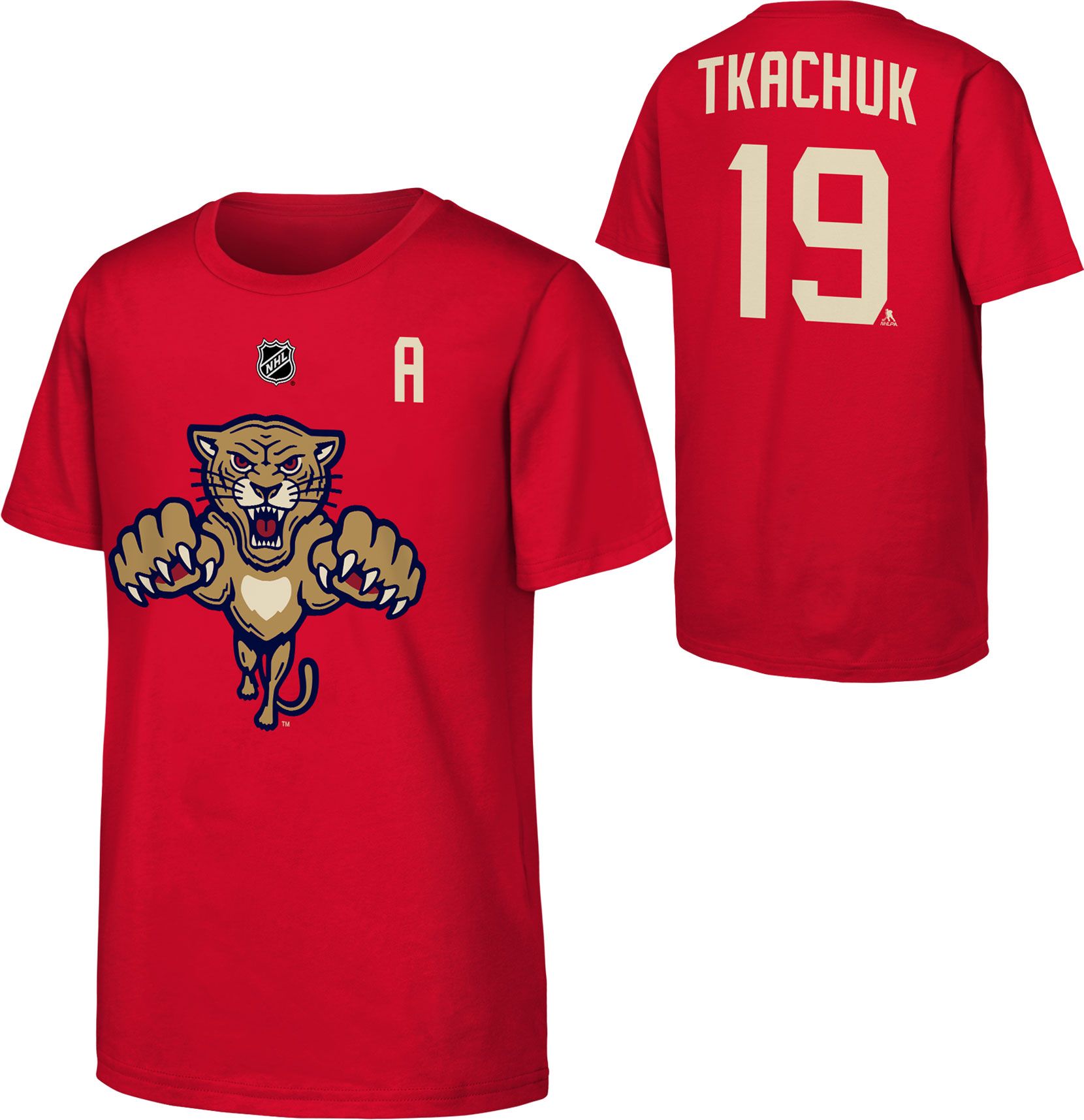 NHL Youth Florida Panthers Winter Classic 2026 Matthew Tkatchuk #19 T-Shirt product image