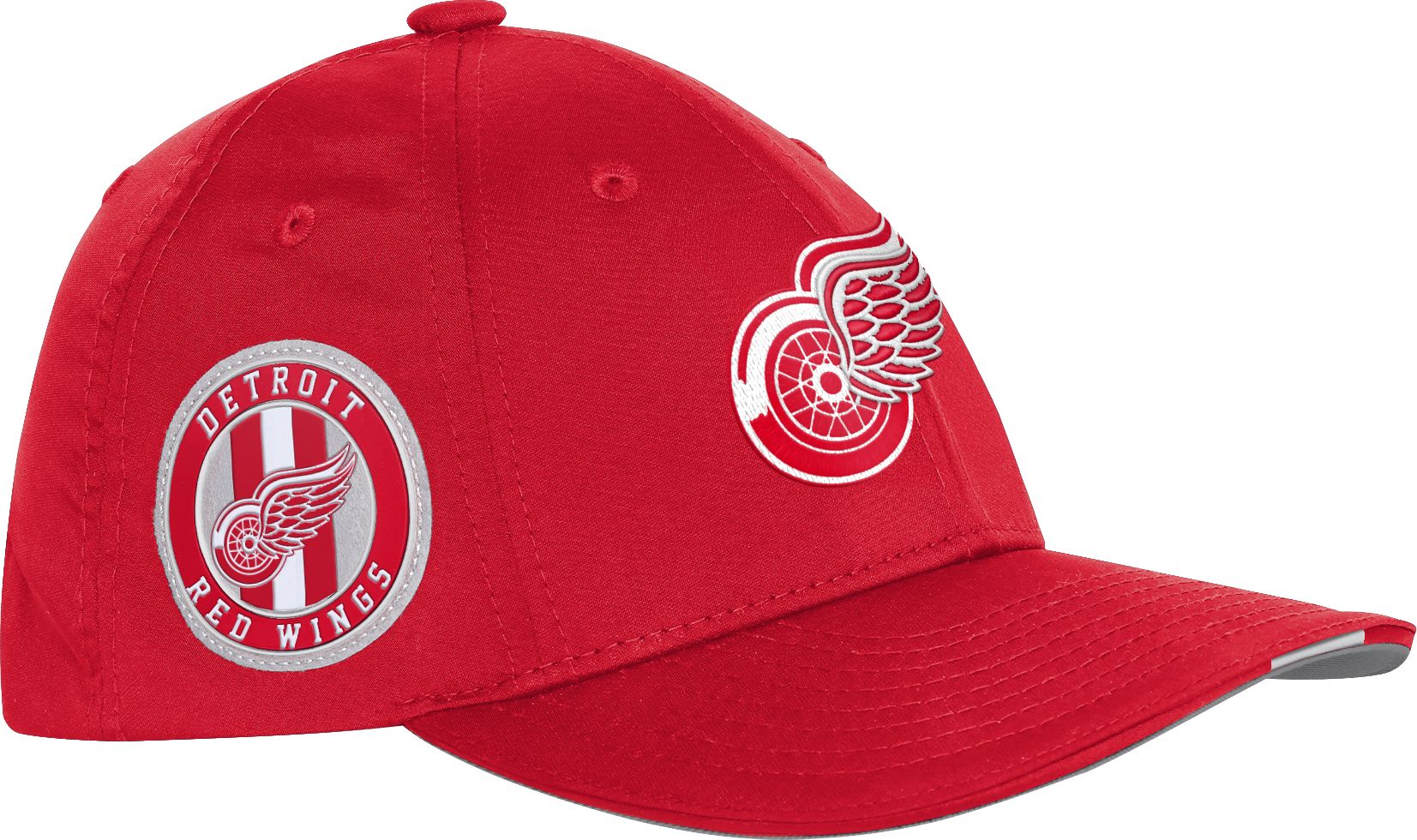 NHL Youth Detroit Red Wings Black 2025 Draft Podium Adjustable Hat product image