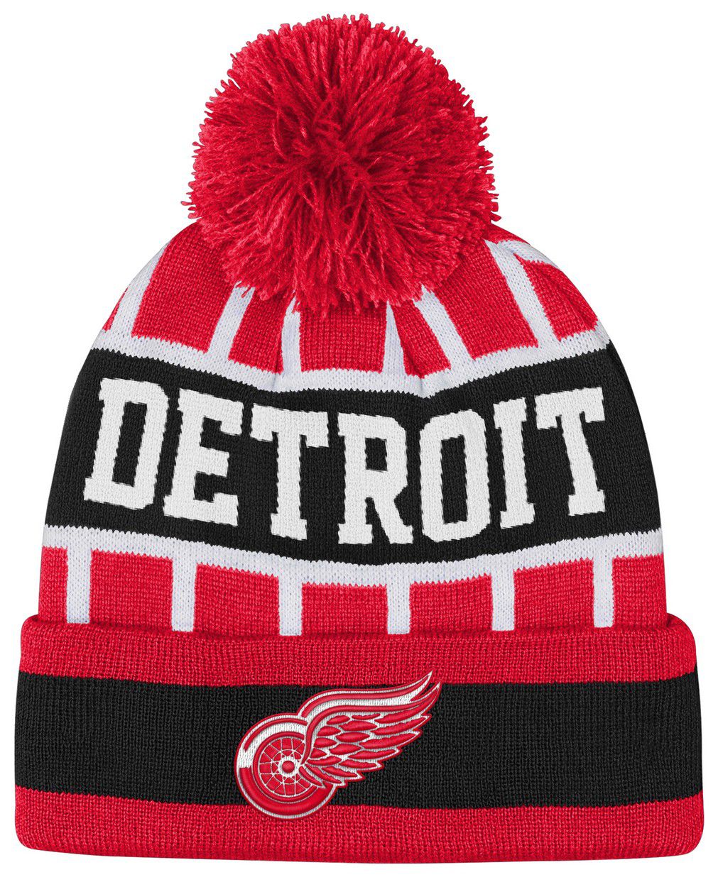 NHL Youth Detroit Red Wings Red Go Fast Cuff Beanie product image