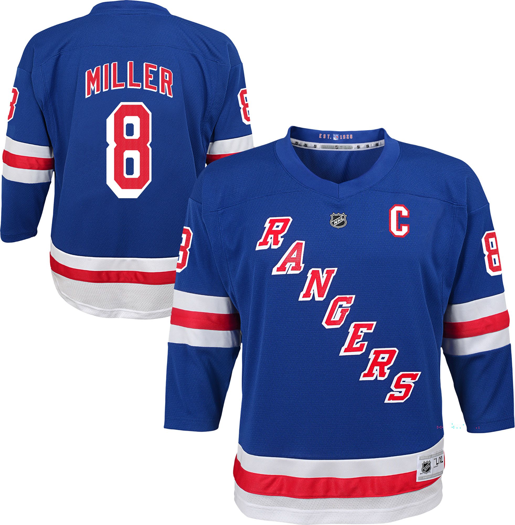 NHL Youth New York Rangers J. T. Miller #8 Blue T-Shirt product image